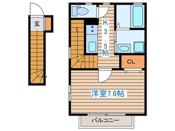 間取図 ルミエールⅡ