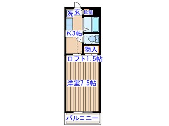 間取図 Ｋ－ハウス参番館