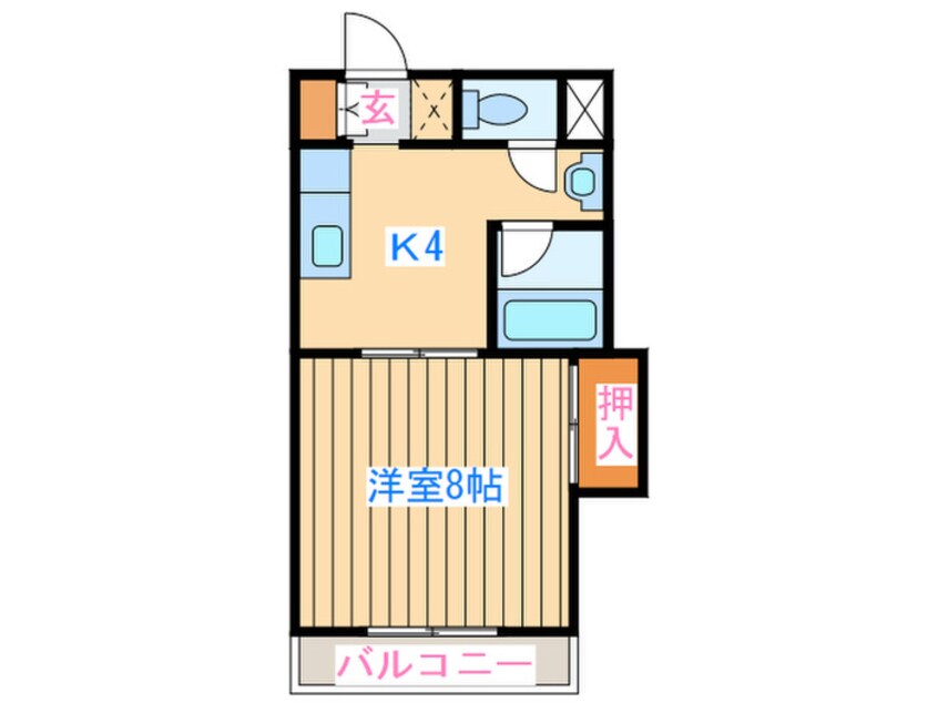 間取図 ファミ－ル萩野町
