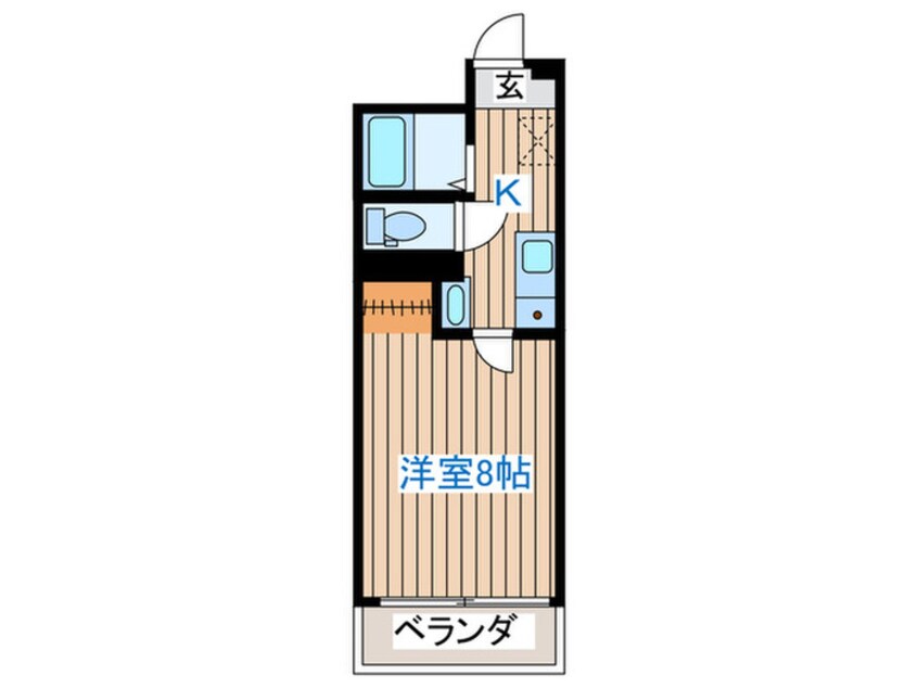 間取図 シャルム長町南