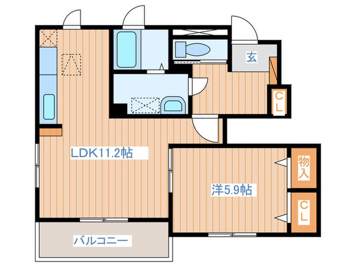 間取り図 サンヴァリエ華