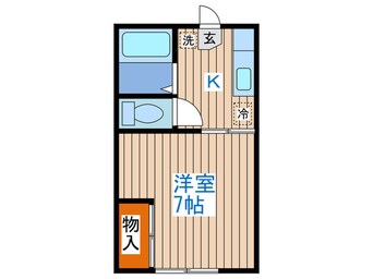 間取図 クリスタルＡ棟