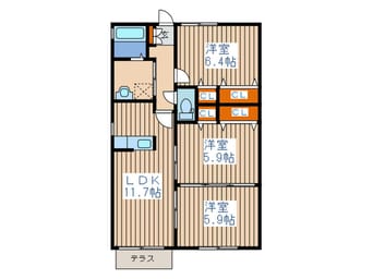 間取図 ミートレー