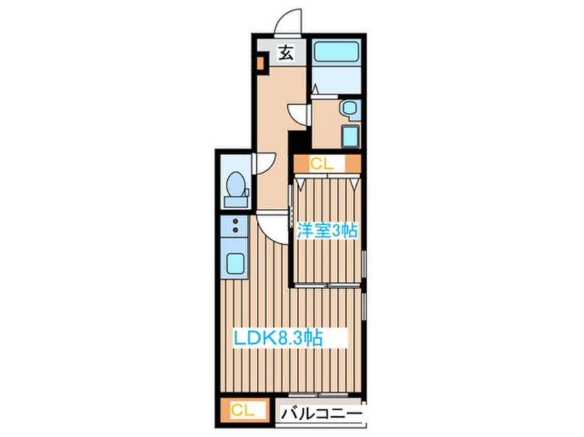 間取図 Rara plaza