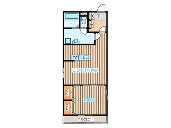 間取図 ルミエール　エイトク一番町