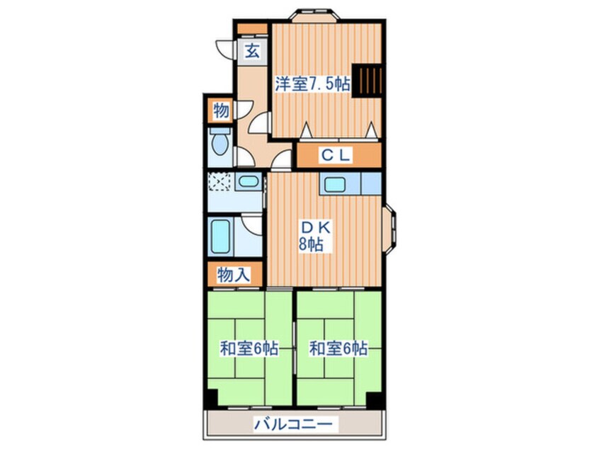 間取図 芳栄レジデンス