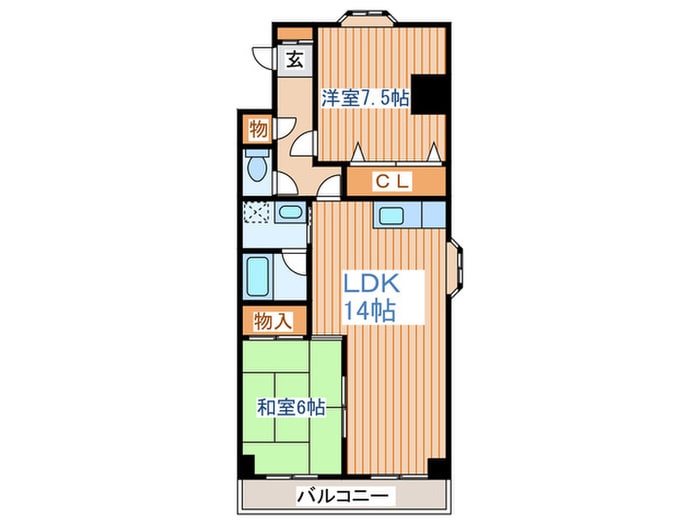 間取り図 芳栄レジデンス