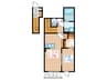 シャリオン 1LDKの間取り