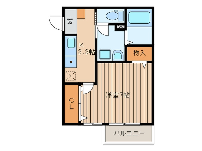 間取り図 リバーサイドガーデン