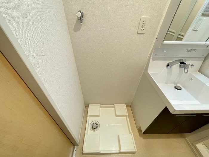 洗濯機置場 リバーサイドガーデン