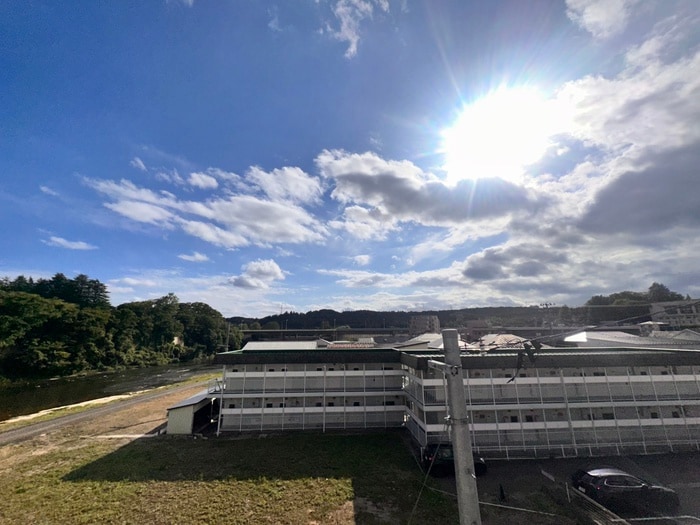 室内からの展望 リバーサイドガーデン