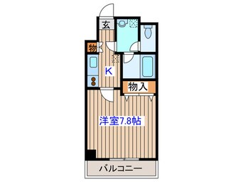 間取図 サンヒルズＳＳＫ２