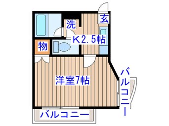 間取図 レジデンスササキ