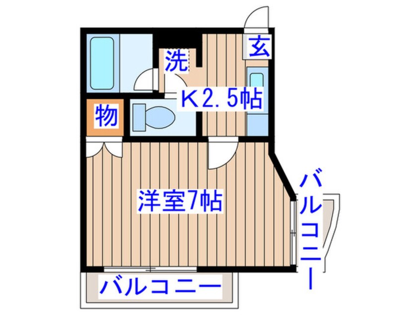 間取図 レジデンスササキ