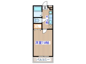 間取図 エスパス若林