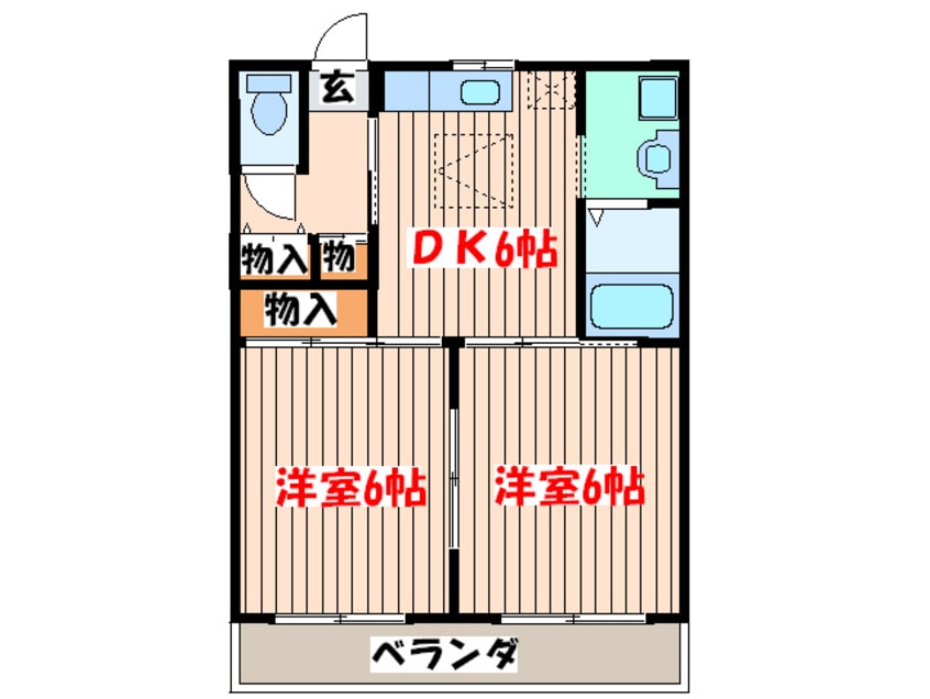 間取図 ハイネス支倉