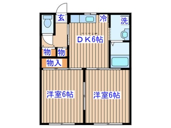 間取図 ハイネス支倉