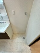 洗濯機置場 シャーメゾン城