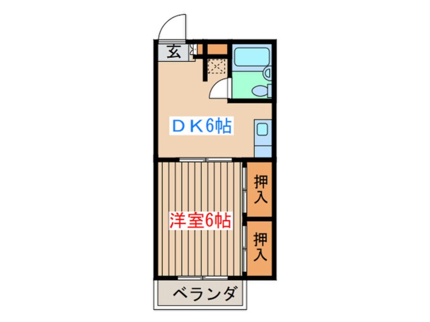 間取図 フォ－シ－ズン連坊