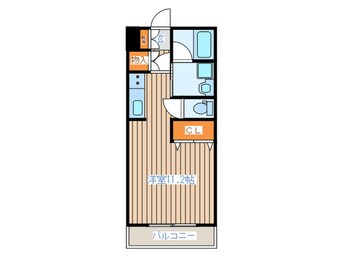 間取図 レニエ・シャンブル