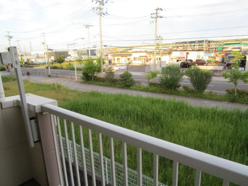 室内からの展望 パ－クヴィラⅡ