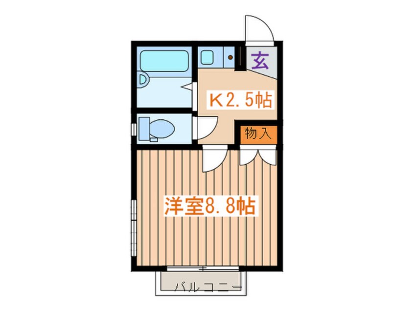 間取図 Brio Teracce 泉中央