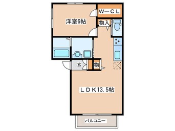 間取図 シャーメゾン真栄上杉