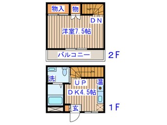 間取図 スタ－ヒル木町