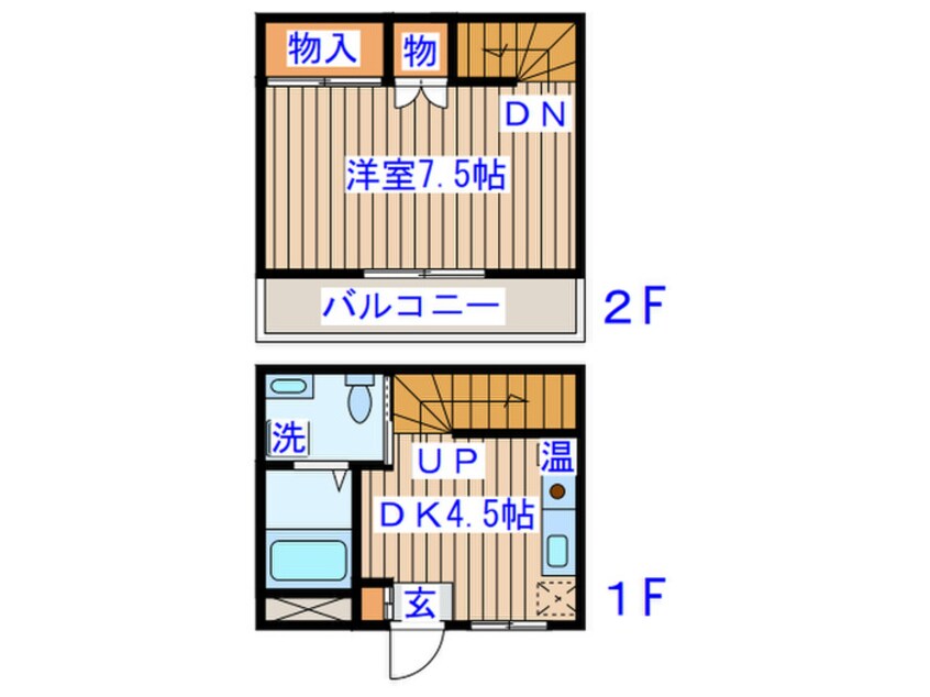 間取図 スタ－ヒル木町