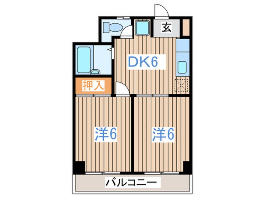 間取図 ヤマコ遠見塚