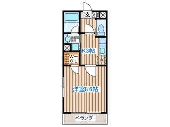 間取図 フル－ル新寺
