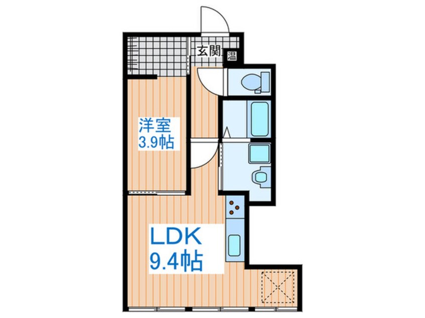 間取図 エスパシオ大町