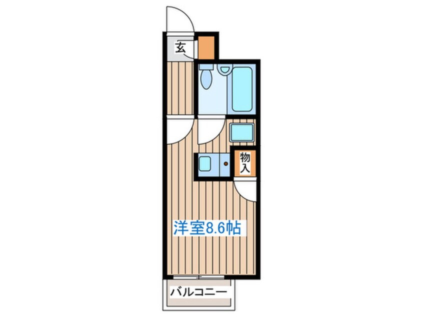 間取図 エスパシオ大町