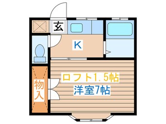 間取図 ファミール西村