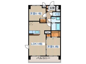 間取図 プレッサ泉中央