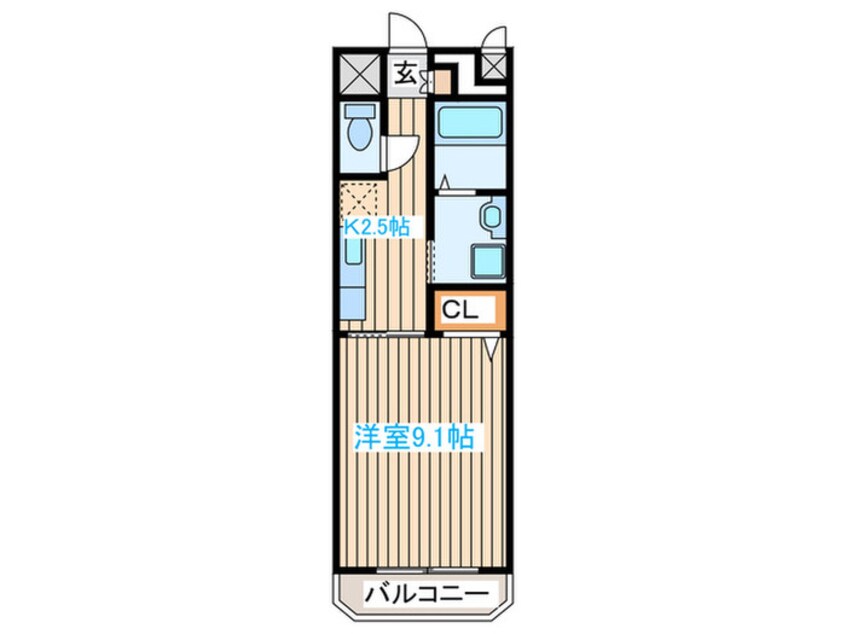 間取図 プレッサ泉中央