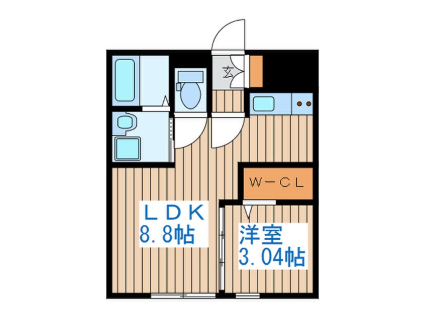 間取図 アスコット幸町