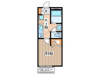 間取図 クレアフォーチュン畳屋丁