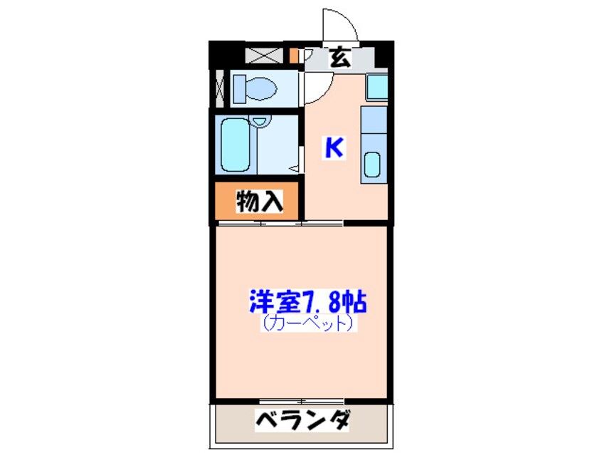 間取図 ロイヤルヒルズ台原Ⅲ