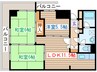 ロイヤルヒルズ上杉 3LDKの間取り