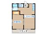 グランディ太白Ⅴ(10-58-1) 1LDKの間取り