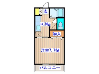 間取図 シャルマン・コ－ト