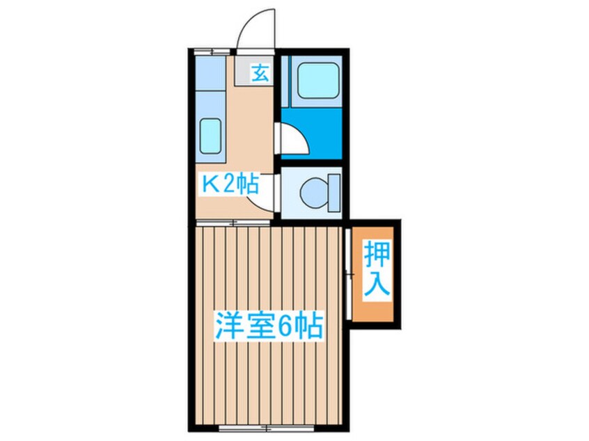 間取図 コーポ吉田