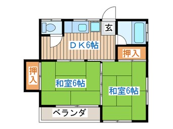 間取図 丸菊荘