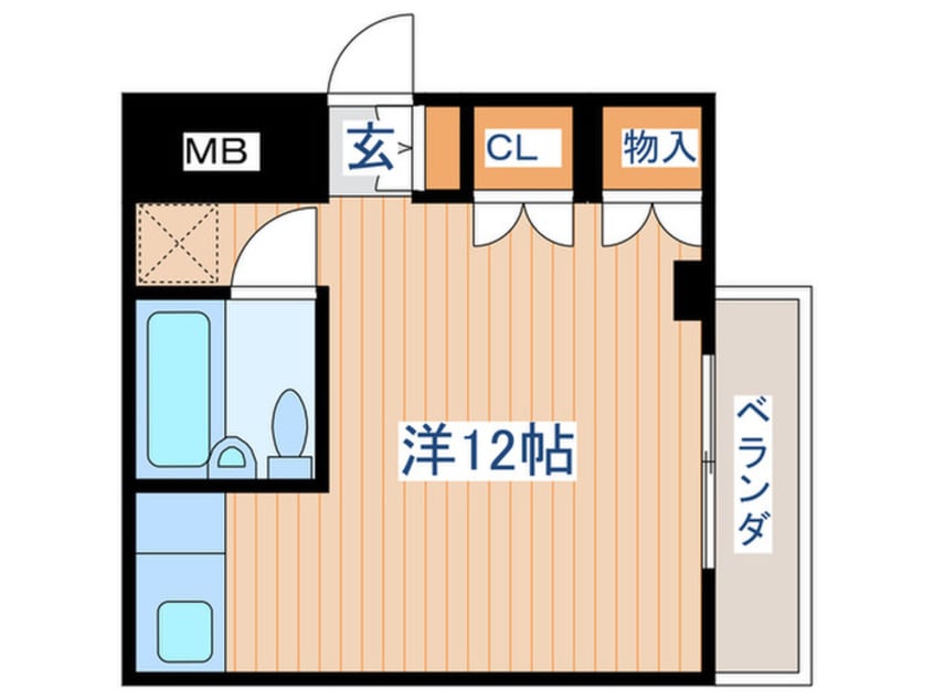 間取図 小田原イ－スタンコ－ポ