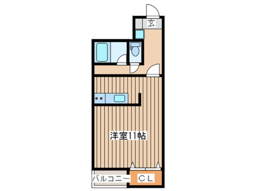 間取図 アスコット栄