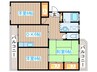メゾンド三軒橋 3DKの間取り