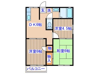 間取図 レジデンストモ