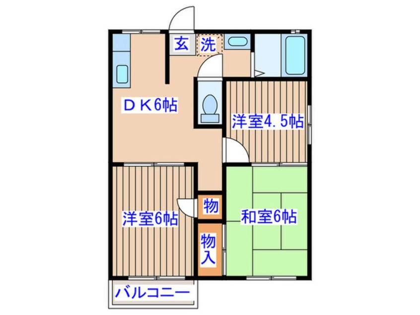 間取図 レジデンストモ