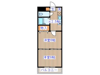 間取図 ロイヤルアネックス連坊